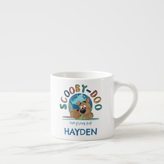 Puppy Scooby-Doo "One Groovy Pup" Espresso Kop (Rechts)