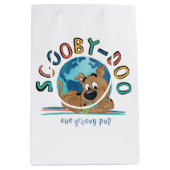 Puppy Scooby-Doo "One Groovy Pup" Medium Cadeauzakje (Voorkant)
