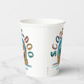 Puppy Scooby-Doo "One Groovy Pup" Papieren Bekers (Rechts)