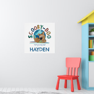 Puppy Scooby-Doo "One Groovy Pup" Poster