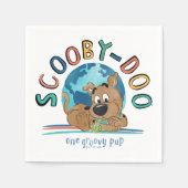 Puppy Scooby-Doo "One Groovy Pup" Servet (Voorkant)
