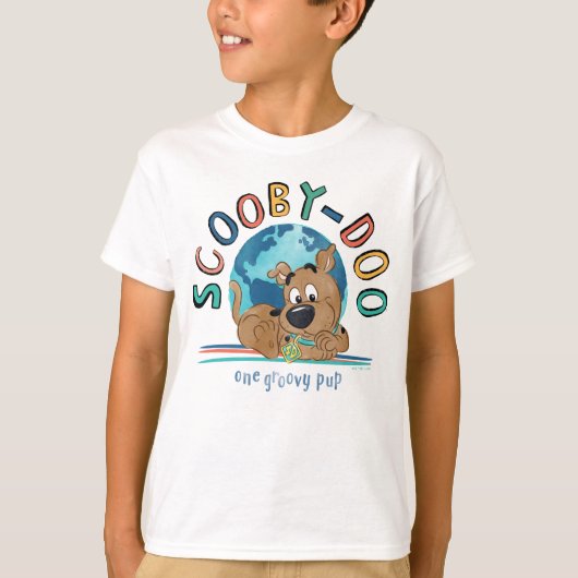 Puppy Scooby-Doo "One Groovy Pup" T-shirt (Voorkant)