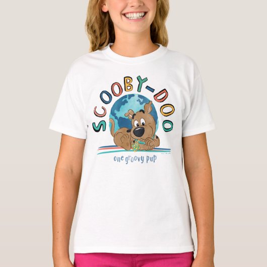 Puppy Scooby-Doo "One Groovy Pup" T-shirt (Voorkant)