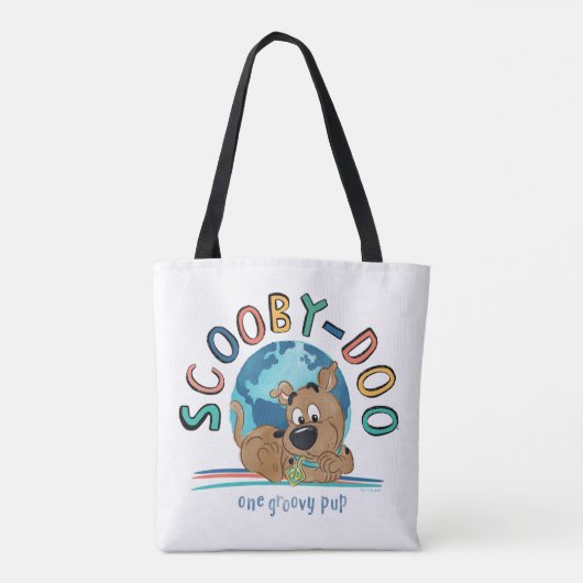 Puppy Scooby-Doo "One Groovy Pup" Tote Bag (Achterkant)