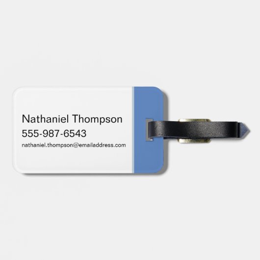 Puppy Scooby-Doo "Ruh Roh" Bagagelabel (Achterkant horizontaal)