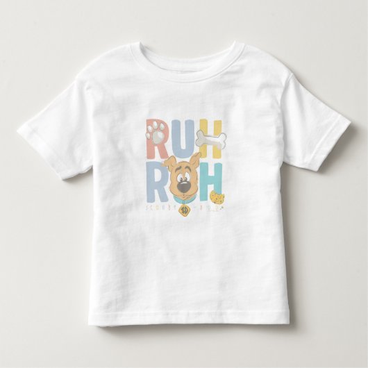 Puppy Scooby-Doo "Ruh Roh" Kinder Shirts (Voorkant)