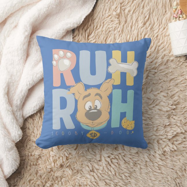 Puppy Scooby-Doo "Ruh Roh" Kussen (Deken)