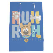 Puppy Scooby-Doo "Ruh Roh" Medium Cadeauzakje (Achterkant)