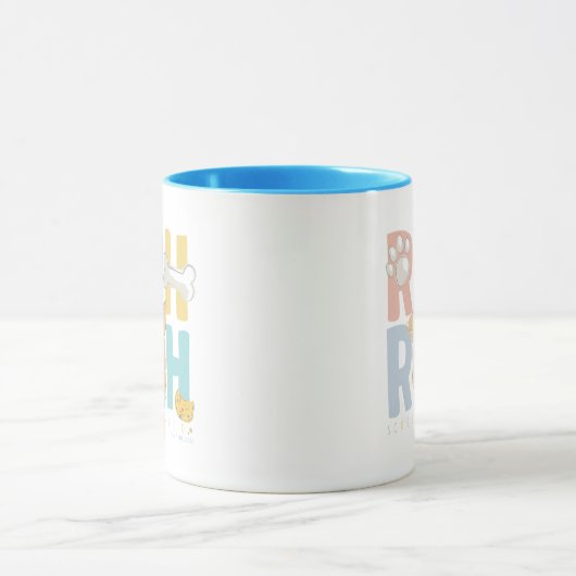 Puppy Scooby-Doo "Ruh Roh" Mok (Midden)