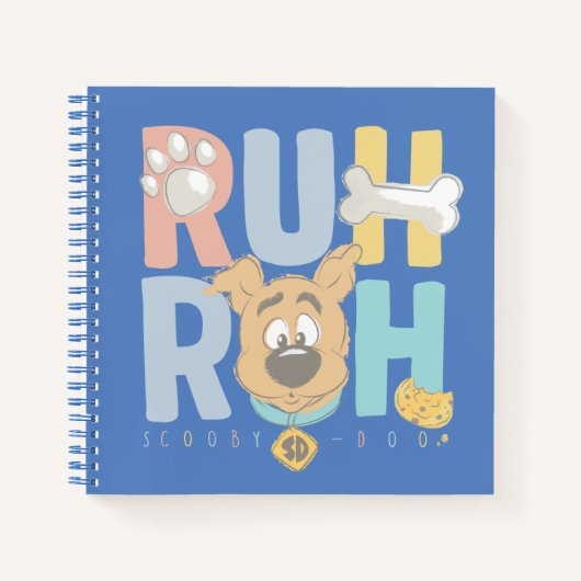 Puppy Scooby-Doo "Ruh Roh" Notitieboek (Voorkant)
