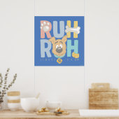 Puppy Scooby-Doo "Ruh Roh" Poster (Keuken)
