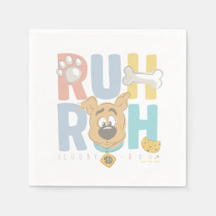 Puppy Scooby-Doo "Ruh Roh" Servet