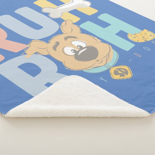 Puppy Scooby-Doo "Ruh Roh" Sherpa Deken (3/4)