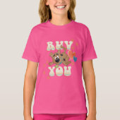 Puppy Scooby-Doo "Ruv you" T-shirt (Voorkant)