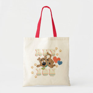 Puppy Scooby-Doo "Ruv you" Tote Bag