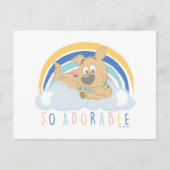 Puppy Scooby-Doo "Zo Schattig" Briefkaart (Voorkant)