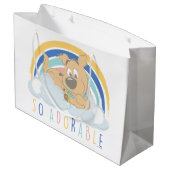 Puppy Scooby-Doo "Zo Schattig" Groot Cadeauzakje (Achterkant Gekanteld)
