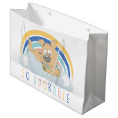 Puppy Scooby-Doo "Zo Schattig" Groot Cadeauzakje (Voorkant Gekanteld)