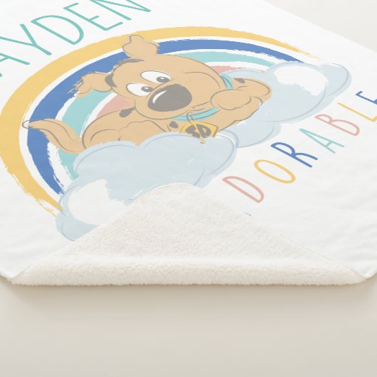 Puppy Scooby-Doo "Zo Schattig" Sherpa Deken (3/4)