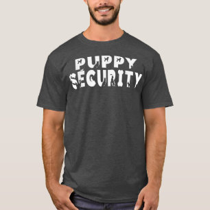 Puppy Security Adult Dog Catcher Costume Dalmatian T-shirt