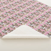 Puppy Sherpa Blanket Deken (3/4)