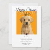 Puppy Shower Cute Personalized Dog Adoption Kaart (Voorkant)