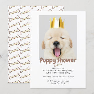 Puppy Shower Kaart
