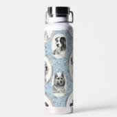 Puppy Sip Keramische Thermos Waterfles (Achterkant)