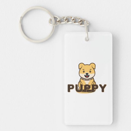 Puppy Sleutelhanger (Voorkant)