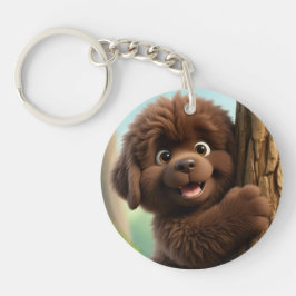 Puppy-sleutelhanger sleutelhanger