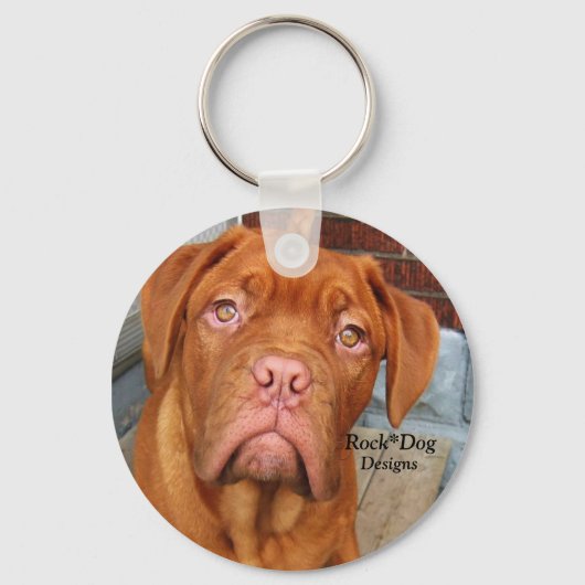 Puppy Sleutelhanger van liefhebbend (Voorkant)