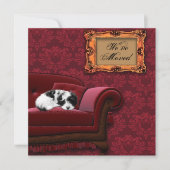 Puppy Sofa Wijziging van adres Briefkaarten (Voorkant)