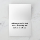 PUPPY SPANIEL KAN NIET WACHTEN OM TE ZEGGEN *HAPPY KAART (Binnen)