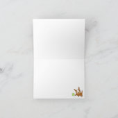 Puppy Speel Tennis Blank Kaart 2 (Binnen)