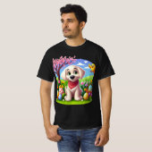 Puppy Springtime T-shirt (Voorkant volledig)