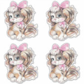 Puppy Sticker (Voorkant)