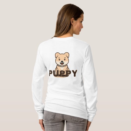 Puppy T-shirt (Achterkant volledig)