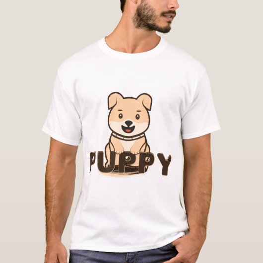 Puppy T-shirt (Voorkant)