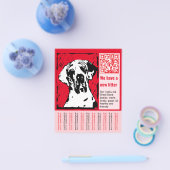 puppy te koop flyer sjablonen (Enkel)