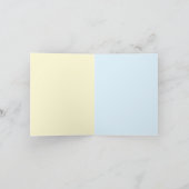 Puppy Teacup | Retro bedankkaart (Binnen)