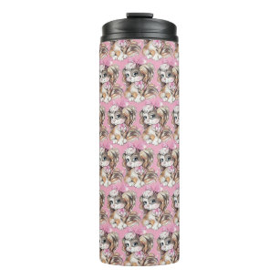 Puppy Thermos Bekerglas Thermosbeker