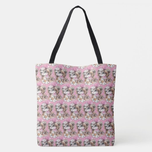 Puppy Tote Bag (Achterkant)