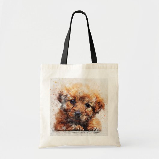 Puppy Tote Bag (Voorkant)
