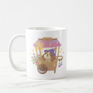 Puppy Tovenaar: Vintage Magische Verkoopwagen Koffiemok