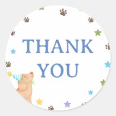 Puppy Treat Bag Sticker Label (Voorkant)