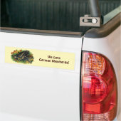 Puppy Tuin Bumpersticker (Op Truck)