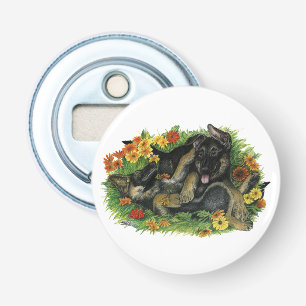 Puppy Tuin Button Flesopener