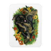Puppy Tuin Magneet (Verticaal)