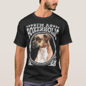 Puppy van eigenaar van Proud Boxer Dog T-shirt (Voorkant)