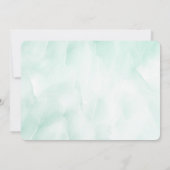 Puppy Verjaardag Foto uitnodiging (Achterkant)